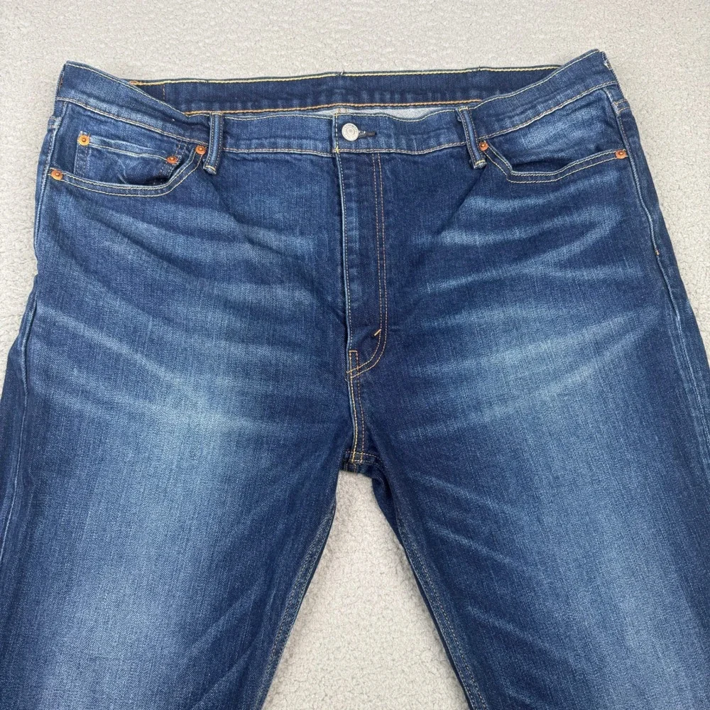 Levis 511 Jeans Mens 44x32 Blue Slim Fit Stretch Denim Ducky Boy Fade 04511-2369